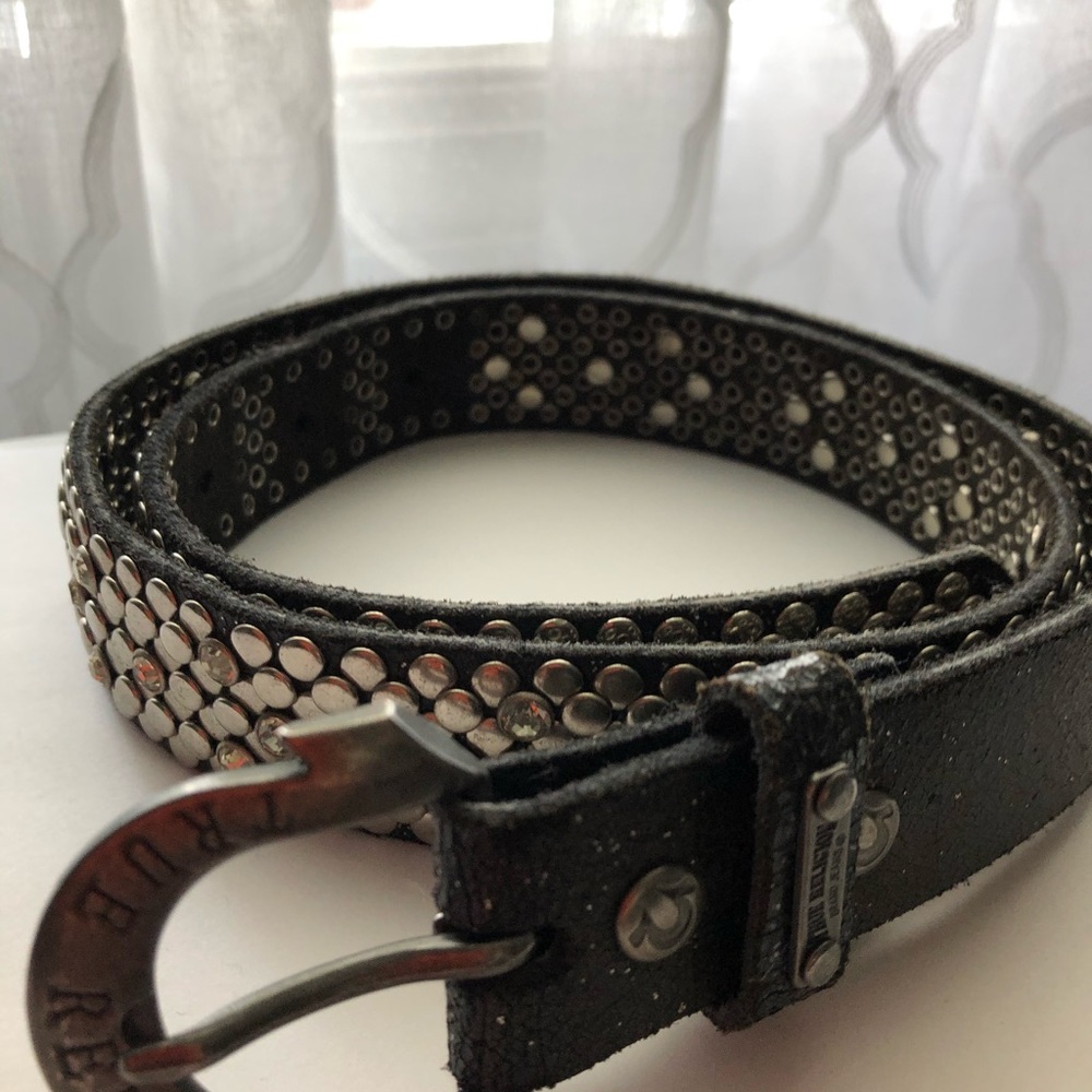 True Religion leather belt